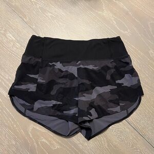 Athleta Camo Running Shorts